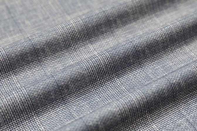 Checkered Printed Honeycomb Fabric