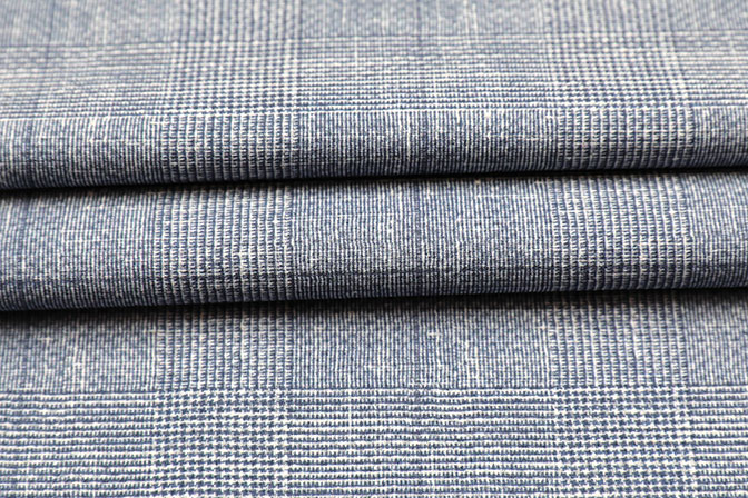 Checkered Printed Honeycomb Fabric